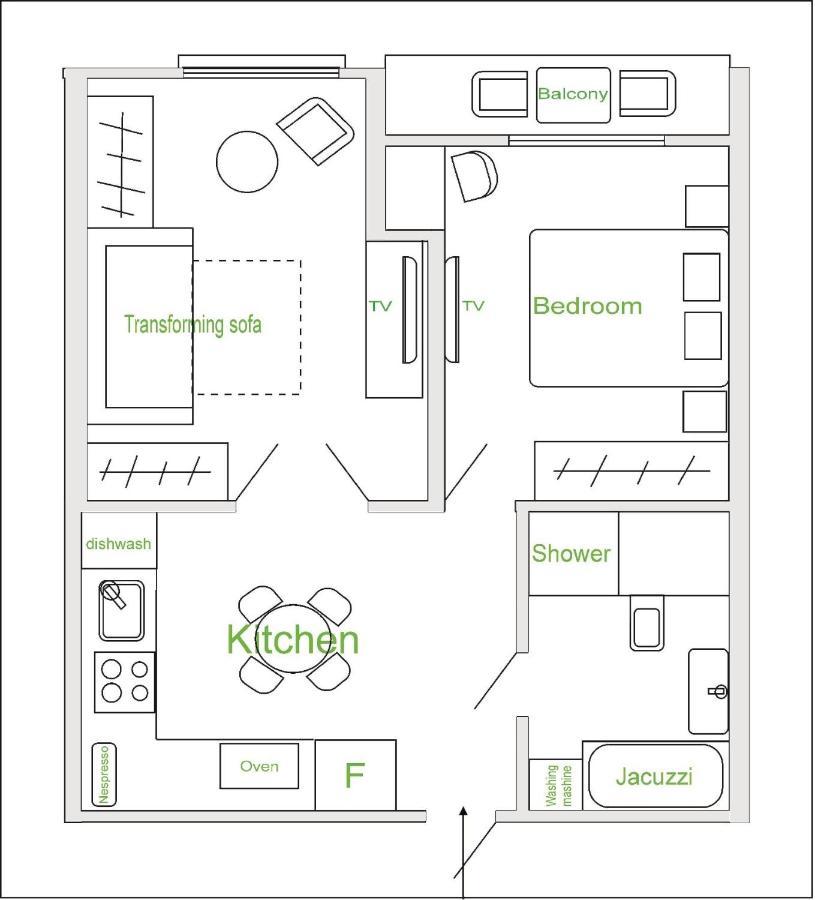 Sunny Belle Apartments โอเดสซา ภายนอก รูปภาพ